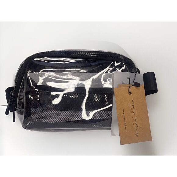 Ampere Handbags - Ampere creations Clear Black Belt Bag Fanny Pack Stadium Approved New W/tags